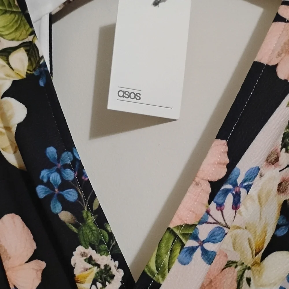 ASOS Sexy Open Back Midi Dress Size 6 - Picture 8 of 16